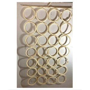 Ikea Hanger 28-rings Komplement 20143 Macrame Multi- Use Scarf Belt Space Saver
